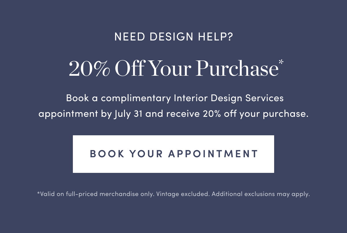 Book an Interior Design Services Appointment