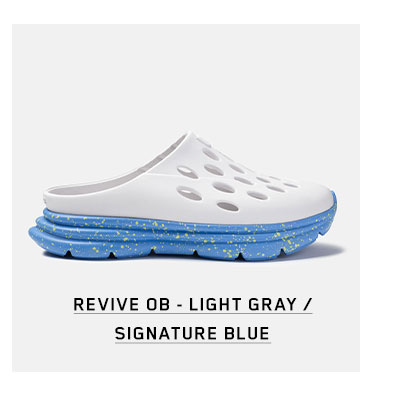 Revive OB - Light Gray / Signature Blue