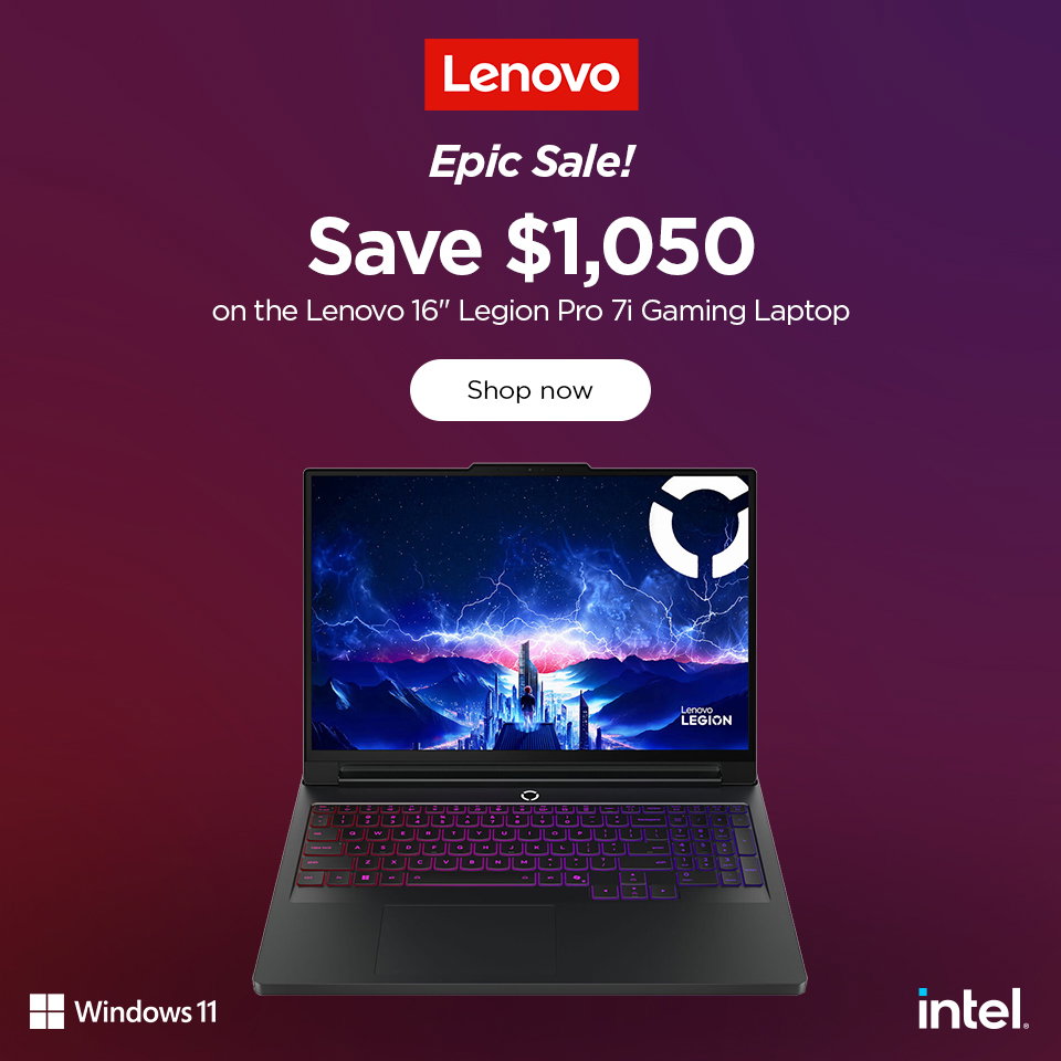 Lenovo: Shop Now