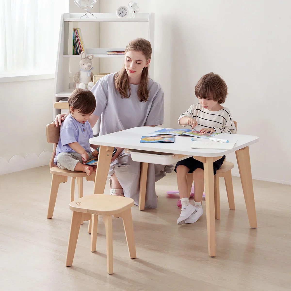 Image of Tidy Table + Two Chairs V25