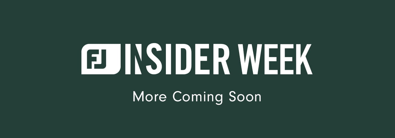 Insider Week More Coming Soon