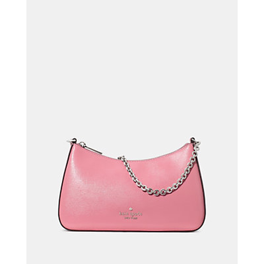 Margot Textured Leather Shoulder Bag