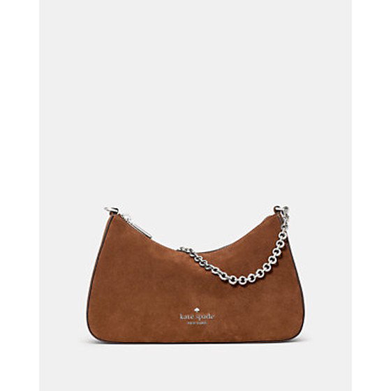 Margot Suede Shoulder Bag