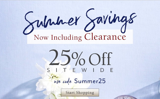 Summer Savings... Now Including Clearance