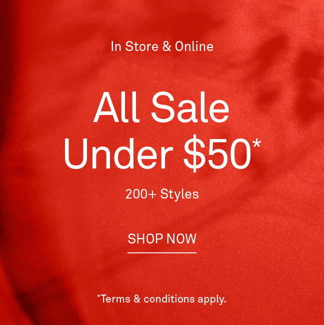 All Sale Under $50