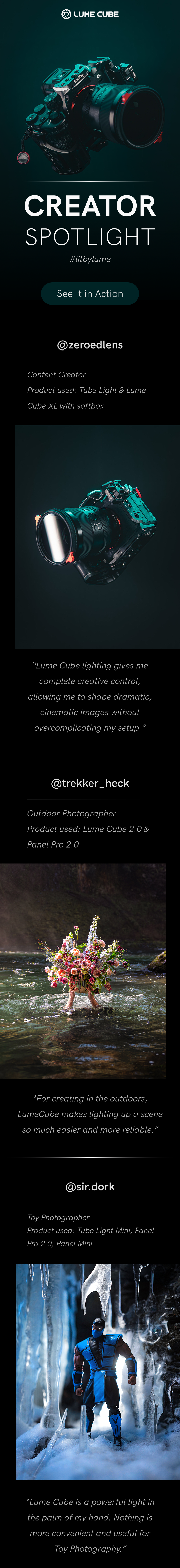 Creator Spotlight - See it in action