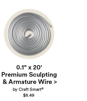 0.1 x 20' Premium Sculpting & Armature Wire by Craft Smart® $8.49