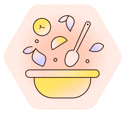 Illustration eines Hundekopfes mit rotem Herz – Symbol für Tiergesundheit und Haustierprodukte.