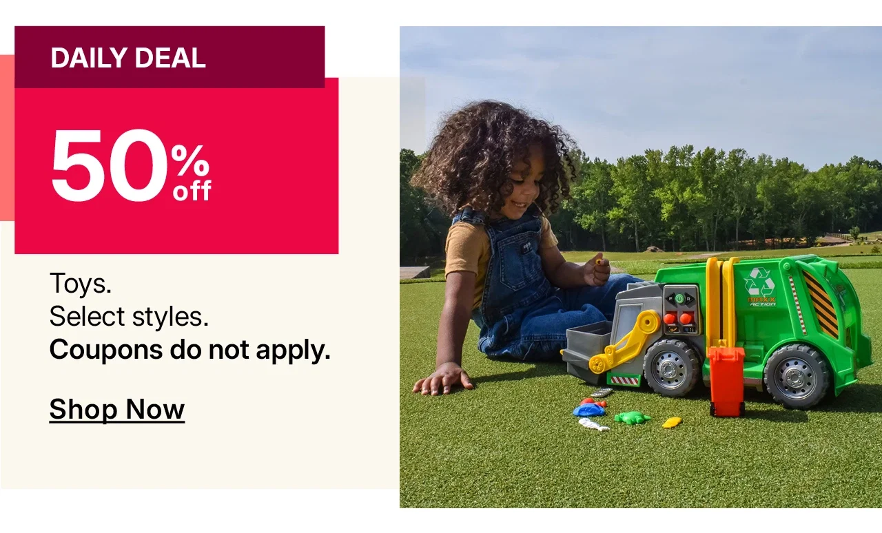 50% off toys