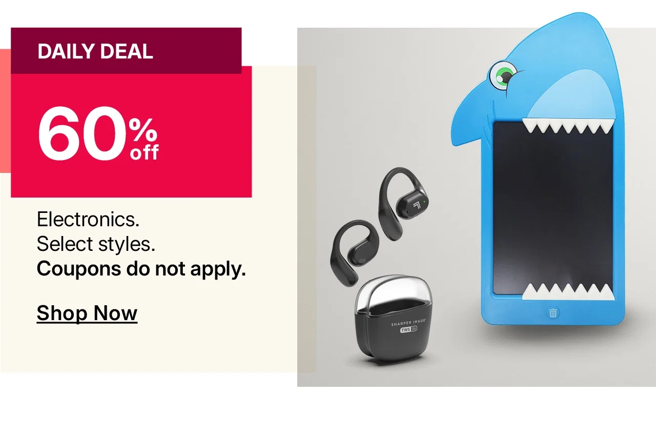 60% off electronics