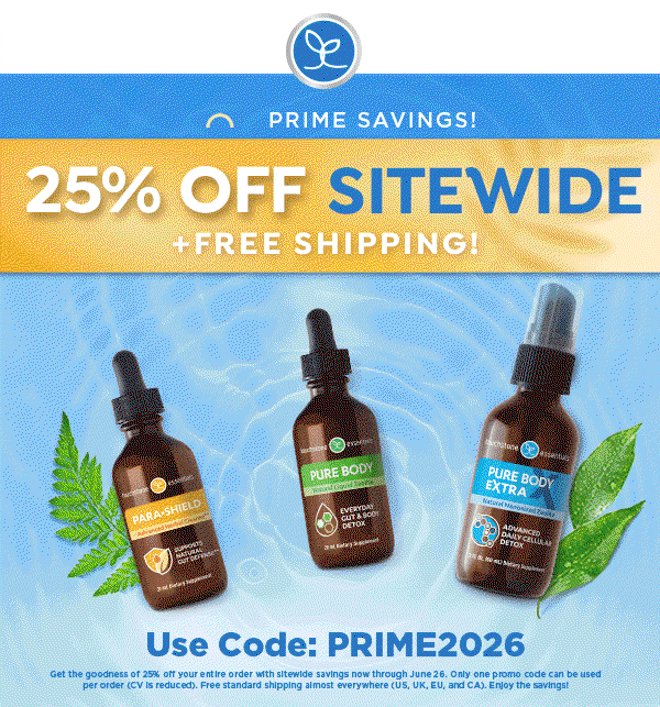 Prime Day Savings: 25% off sitewide, use code: PRIME2026
