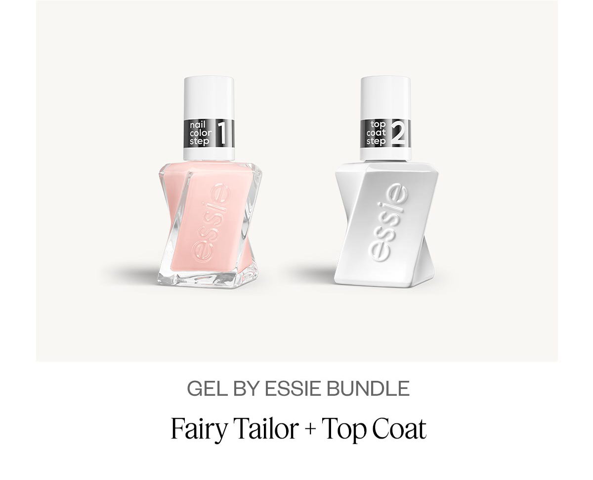 Gel by Essie Bundle (Fairy Tailor + Top Coat)