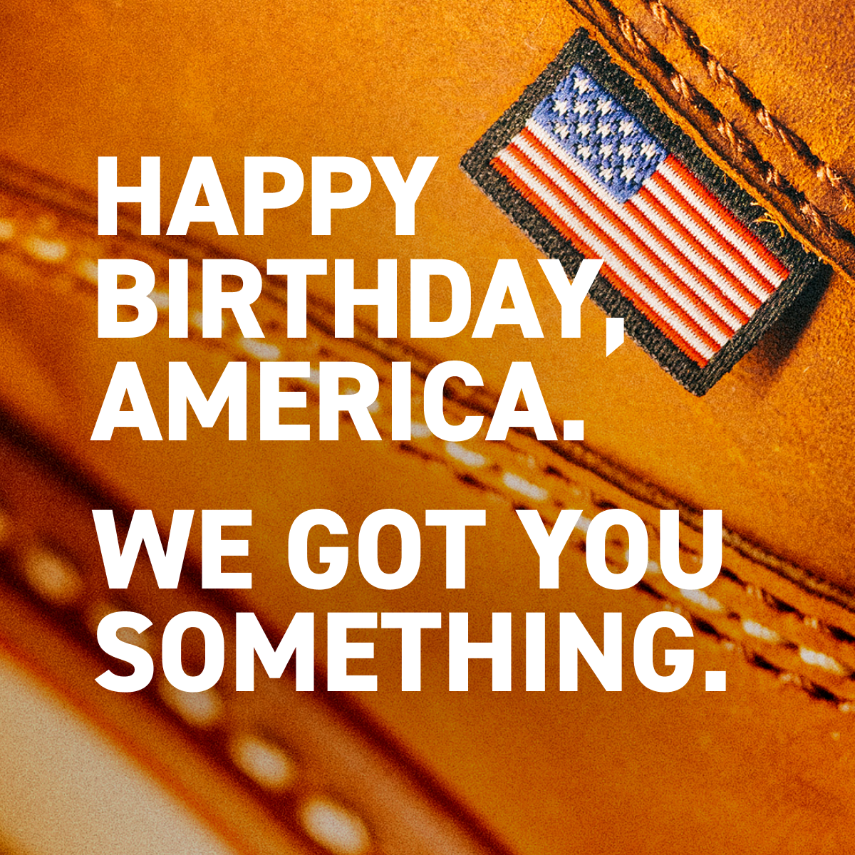 Wolverine - HAPPY BIRTHDAY, AMERICA. WE GOT YOU SOMETHING.