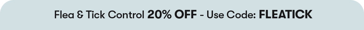 20% OFF Natural Flea & Tick Protection