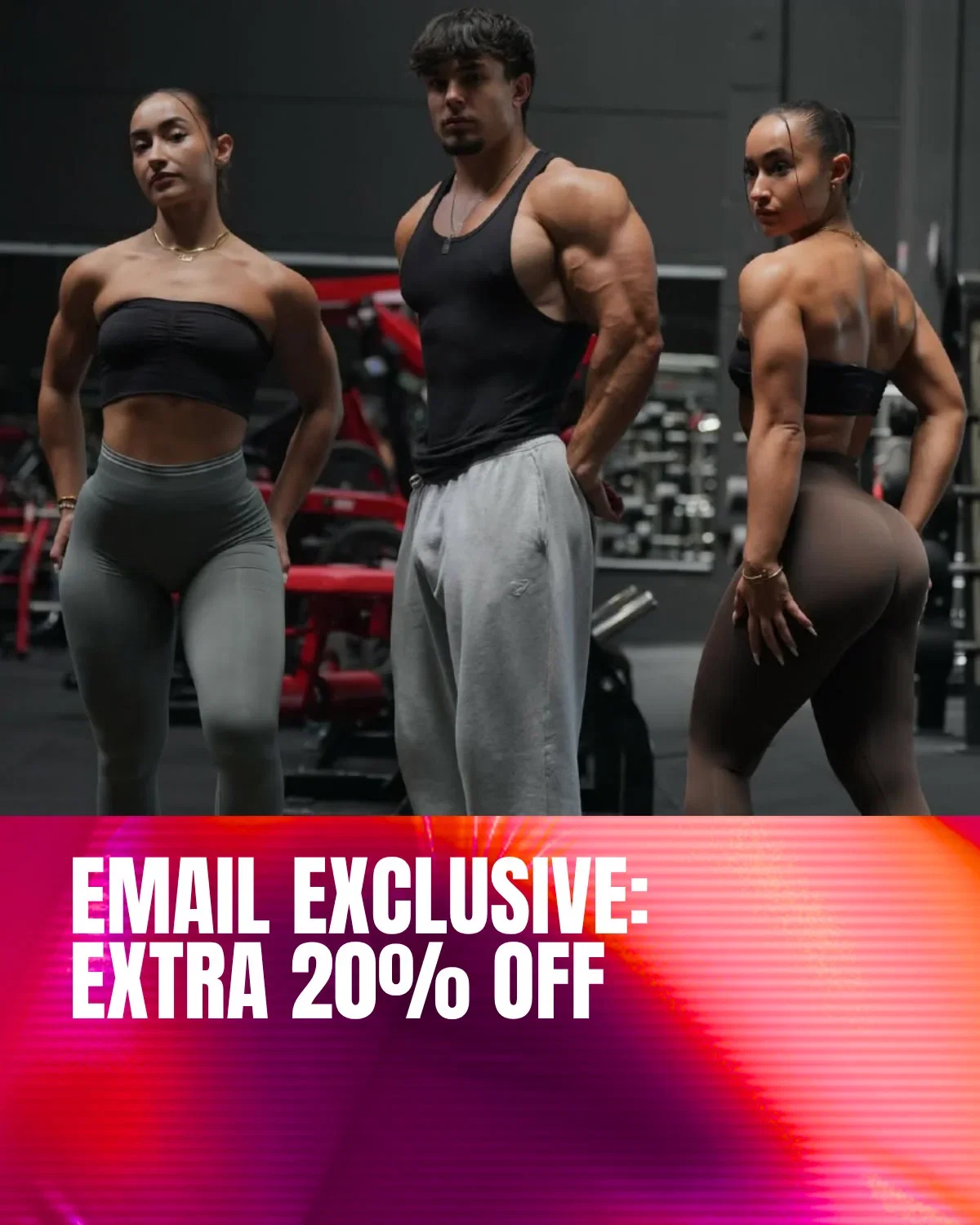 EMAIL EXCLUSIVE: EXTRA 20% OFF