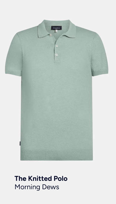 Morning Dews - The Knitted Polo 