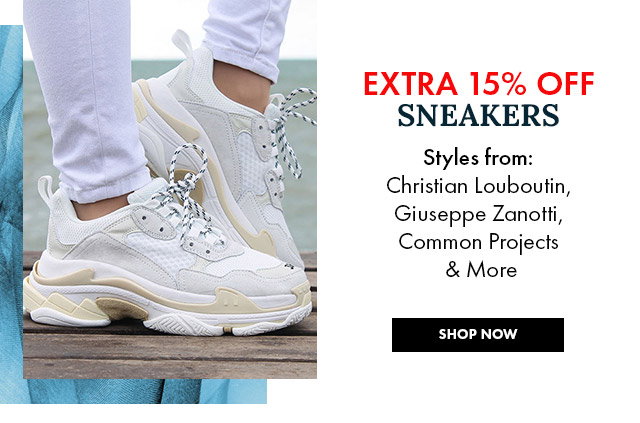 Extra 15% Off Sneakers