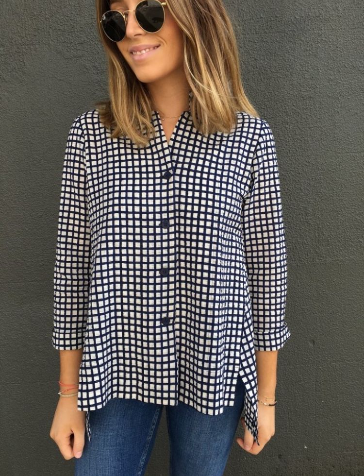Tessuti Paper Sewing Pattern Helga Shirt