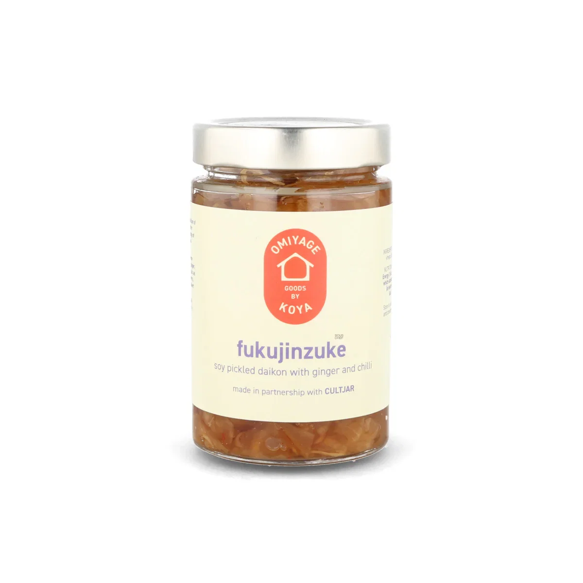 Image of Omiyage by Koya Fukujinzuke - Soy Pickled Daikon with Ginger & Chilli, 370g