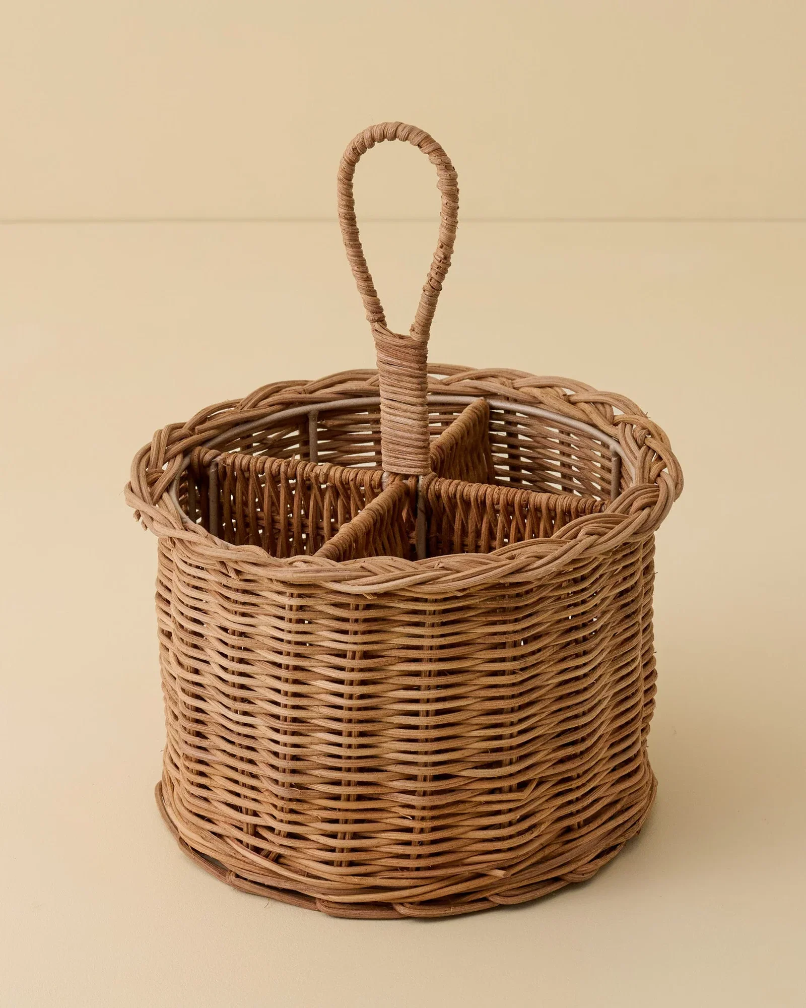 Rattan Utensil Holder