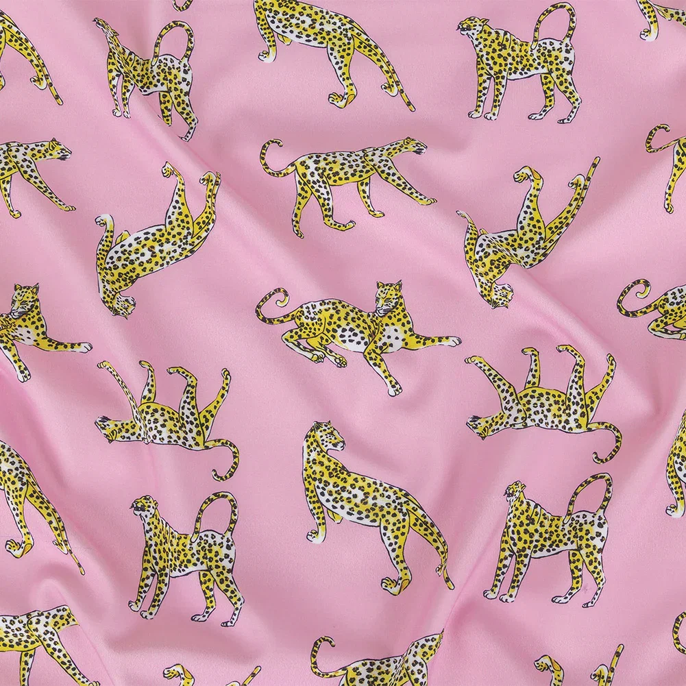 Image of Compression Swimwear Tricot, UV Protective with Aloe Vera Microcapsules - Cradle Pink Cheetahs - Caye Collection