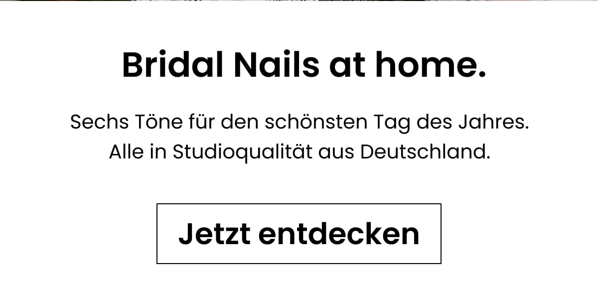 Bridal Nails at home.