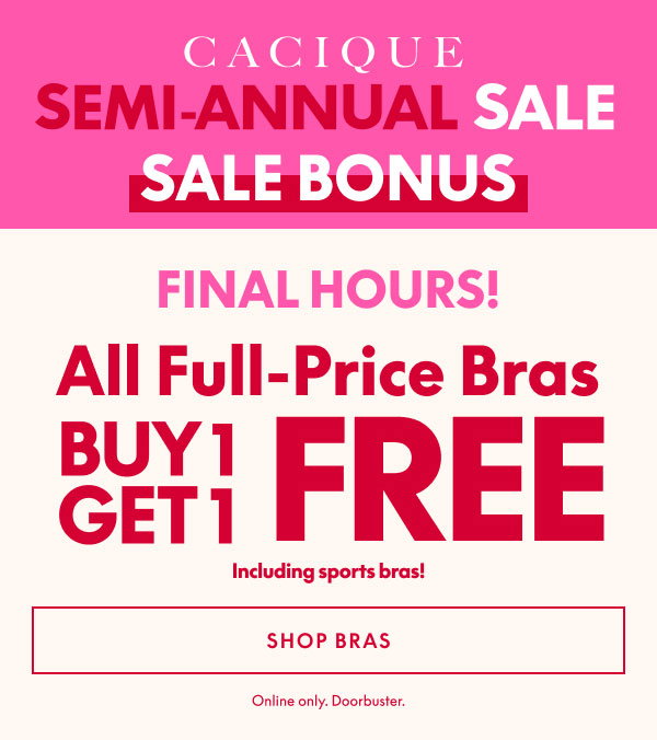 Bras Buy One Get One Free
