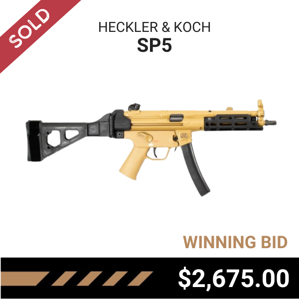 SOLD: HECKLER & KOCH SP5