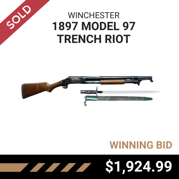 SOLD: WINCHESTER 1897 Model 97 Trench Riot