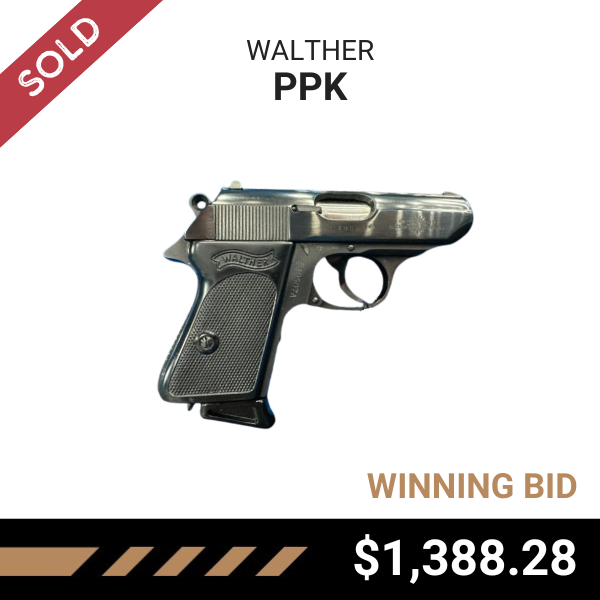 SOLD: WALTHER PPK