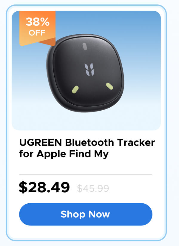 UGREEN Bluetooth Tracker for Apple Find My