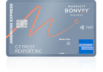 Marriott Bonvoy Business Amex Card