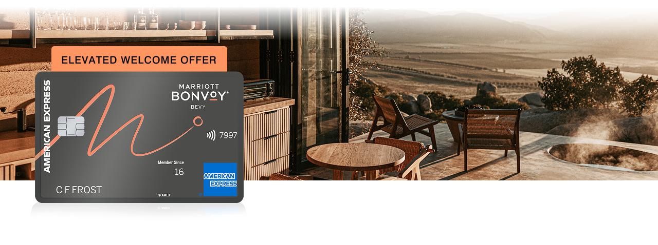 Elevated Welcome Offer: Marriott Bonvoy Bevy® American Express® Card