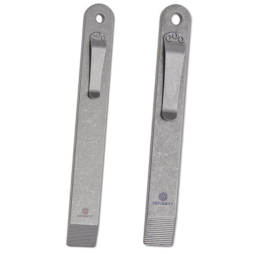 Defiant 7 Les George Ti-Pry Titanium Pry Bars