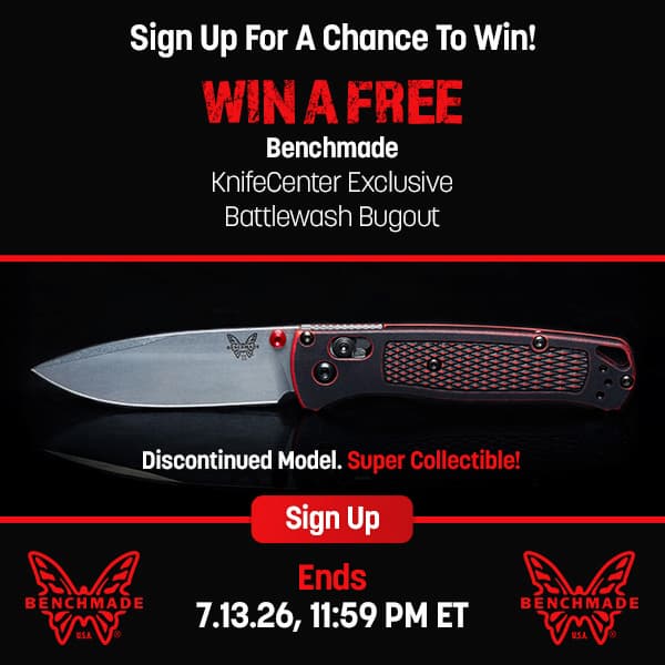 Win a Free Benchmade KCE Bugout