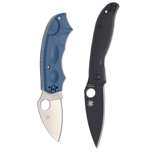 Spyderco Mantra 4 and Sprint Run Meerkat