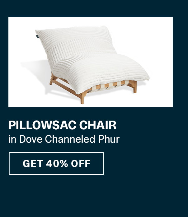 PillowSac Chair | GET 40% OFF >>