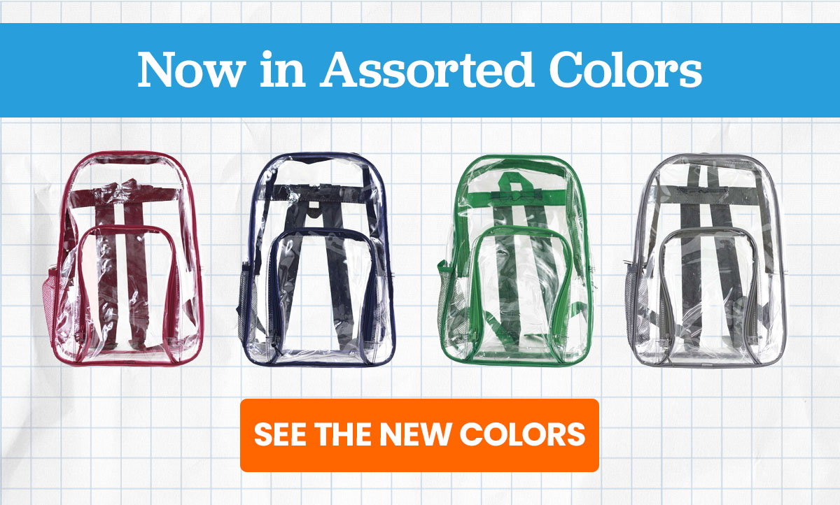 Now in assorted colors. See the new colors.