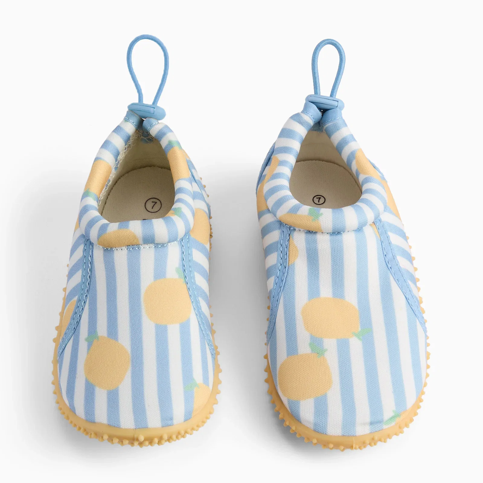 Image of KIDLY by MORI Swim Shoe - Lemon Stripe