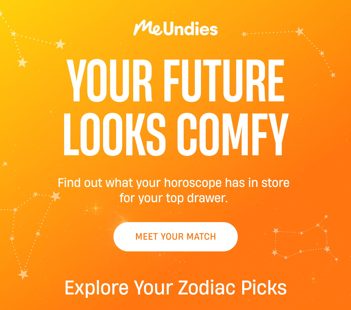 Your future looks comfy | Meet Your Match