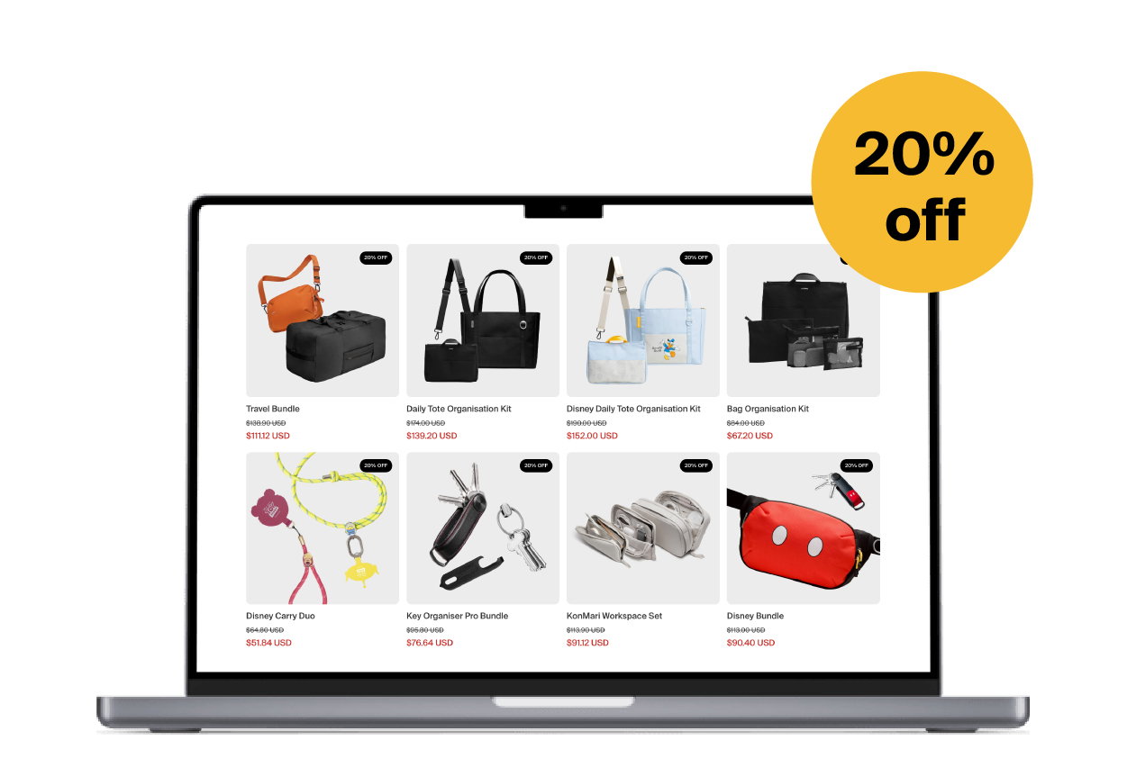 an image of a promotional ad for a travel wallet