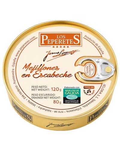 Mejillones Peperetes 6/8 120gr.