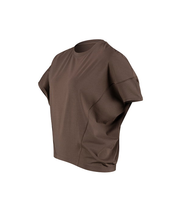 Cotton-Modal Dolman T-Shirt