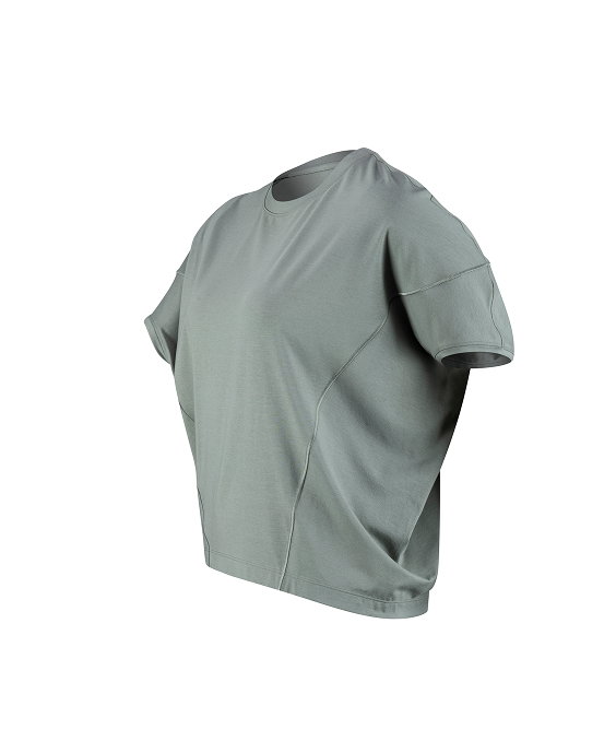 Cotton-Modal Dolman T-Shirt