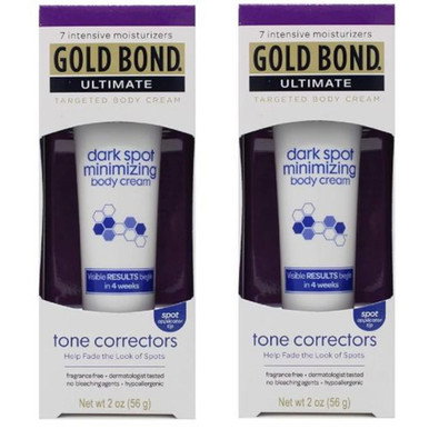 Gold Bond Age Renew Dark Spot Minimizing Body Cream (2-Pack)