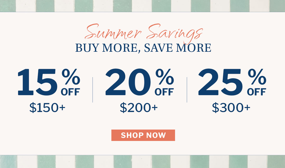 New arrivals. Buy more save more