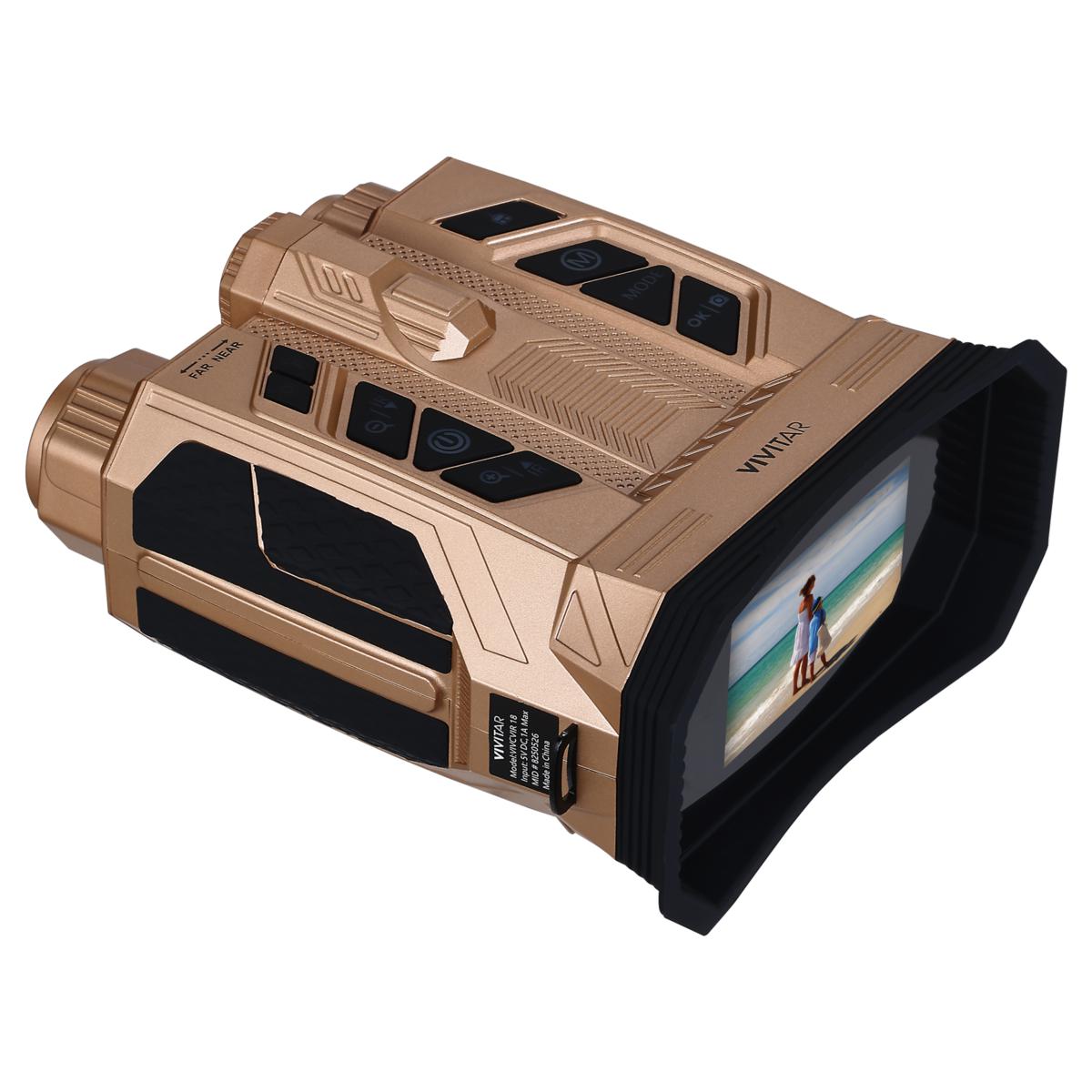 Vivitar 4k Night Vision Digital Binoculars with Range Finder