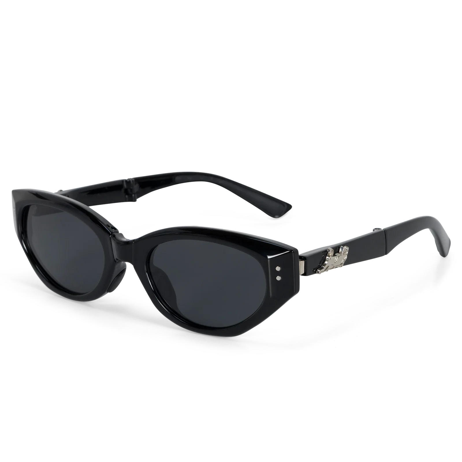 Image of Castanza Folding Sunglasses (Black)