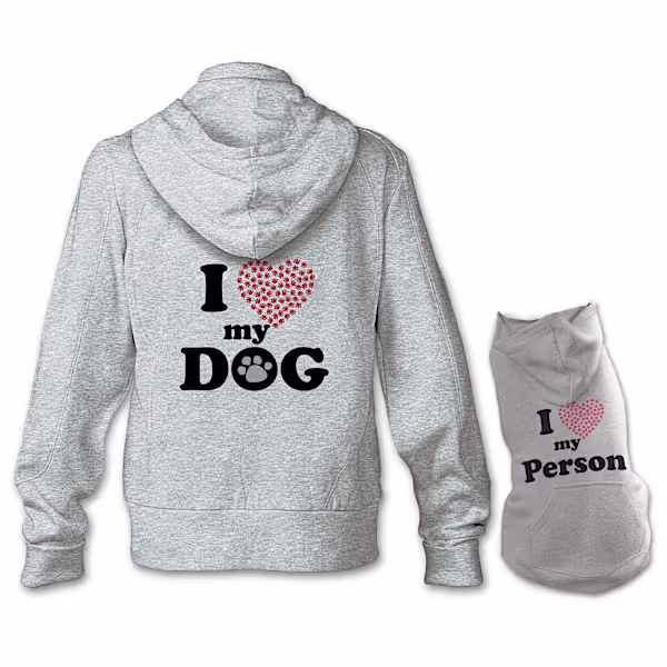 My Best Friend Dog And Women's Hoodies