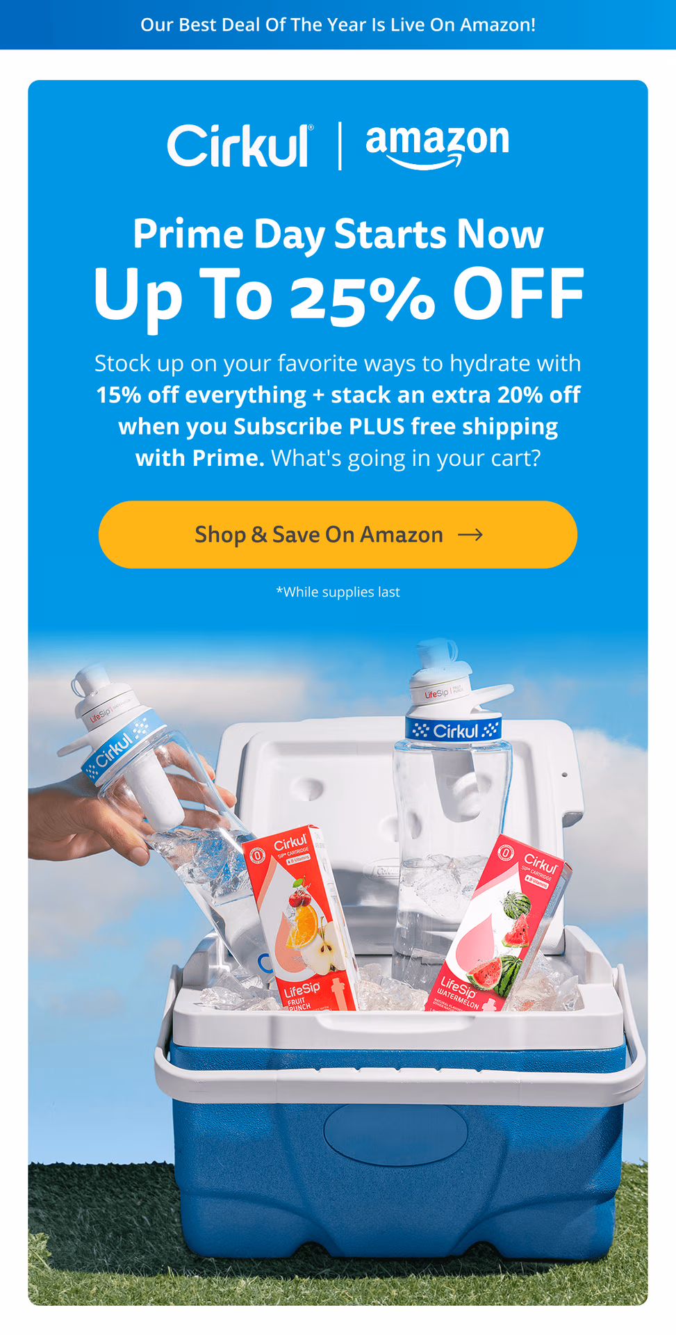 Shop & Save On Amazon - Cirkul